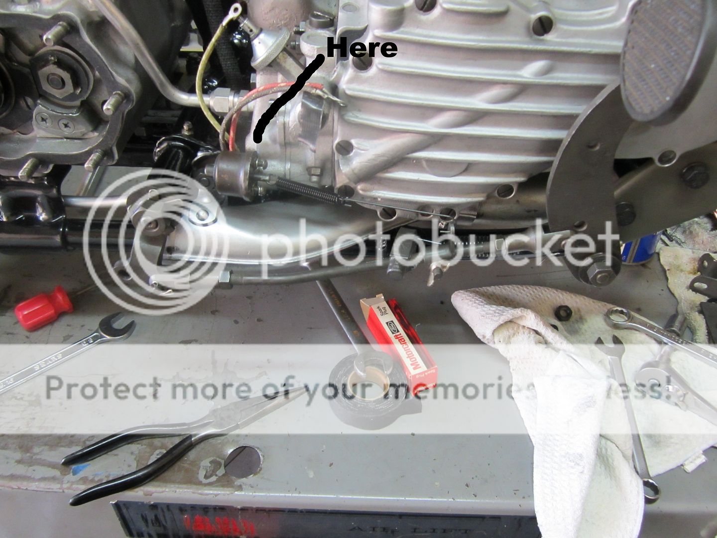 Rear Brake light switch mount? Harley Davidson Forums